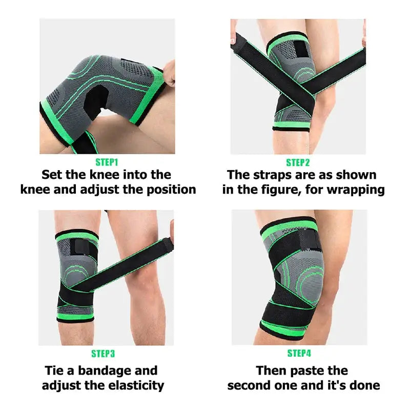 Knee Brace Sleeve for Men and Women Running Hiking Support for Arthritis Joint Pain Relief and Meniscus Tear
