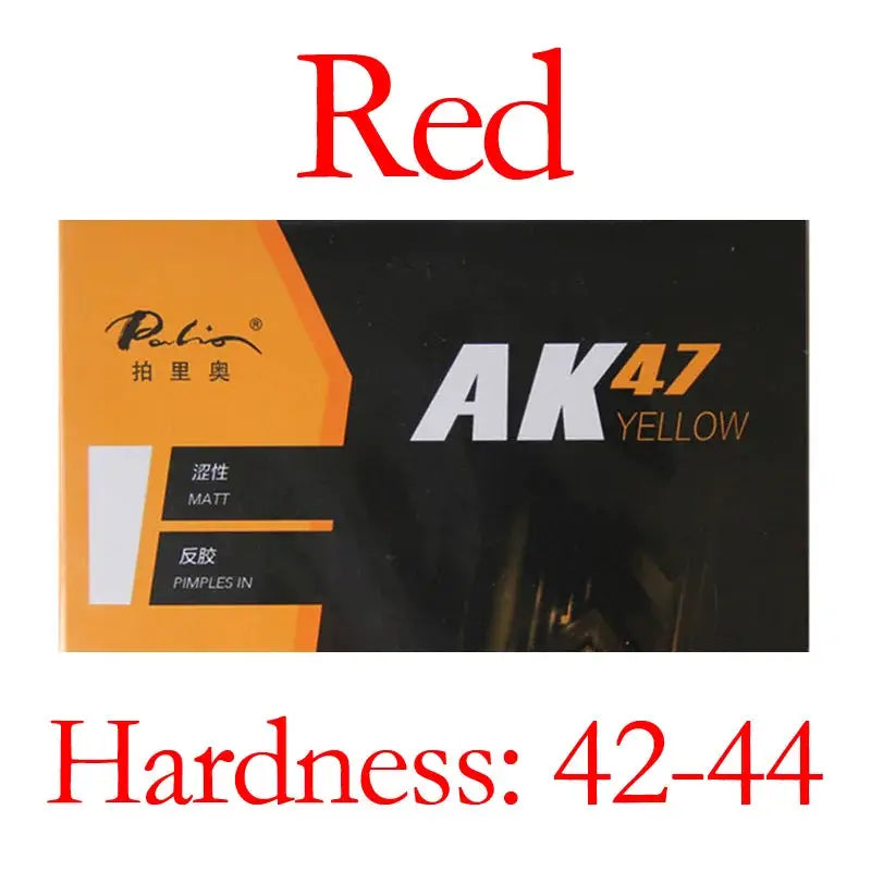Original Palio AK47 Table Tennis Rubber Offensive Spin Attack Ping Pong Sponge Red Blue Yellow