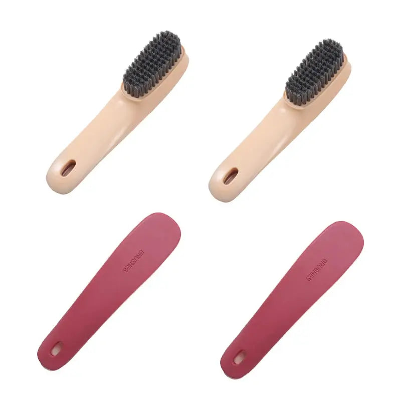 NovaClean Pro Shoe Cleaning Brush Durable Plastic Scrubbing Tool For Shoes Clothes And Home Use