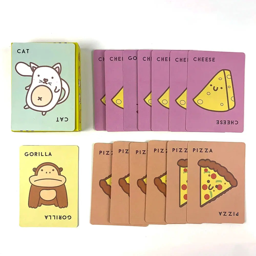 Cute Card Game For Parties Ages 14 And Up 3 To 8 Players Quick 10 Minute Rounds Multiplayer Interactive Card Game