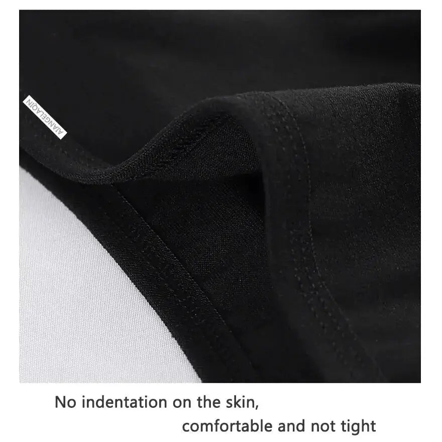 Simples Market black cotton women's panties close-up with visible brand tag