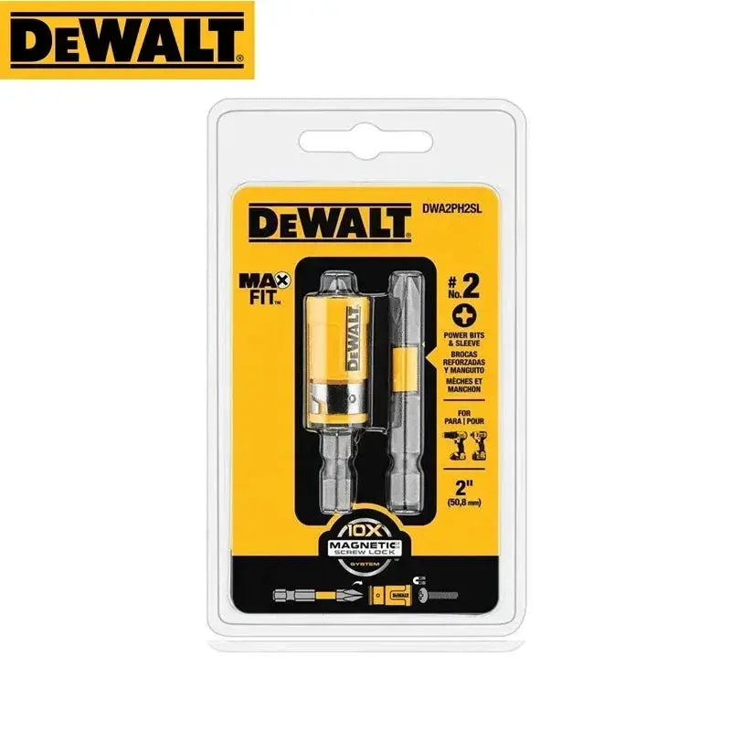 DeWalt Maxfit Phillips Magnetic Bit Set for Impact Drivers 2 Inch PH2 Pivoting Magnetic Bits