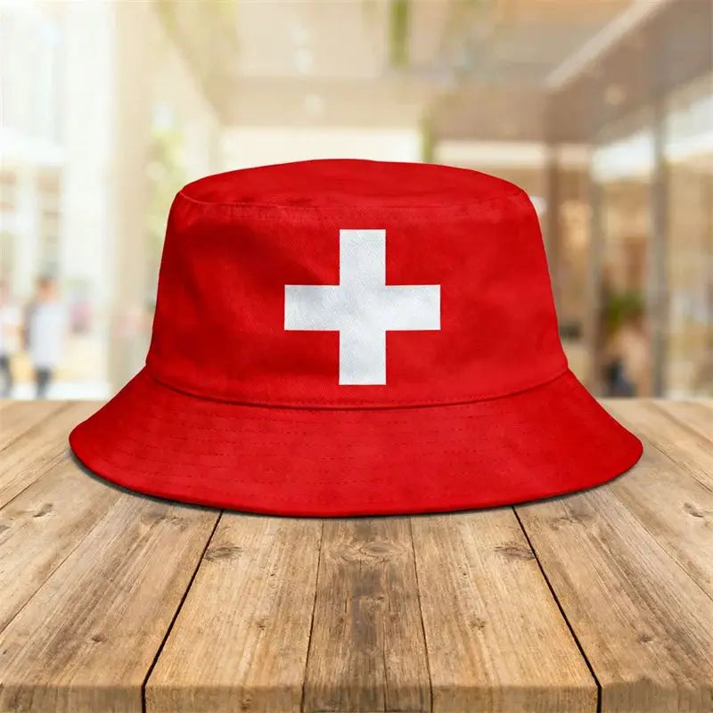National Flags Reversible Bucket Hat For Men Women Football Fans