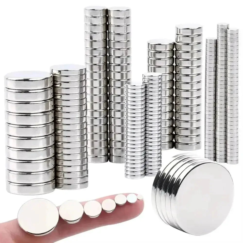 Round Magnets Disc Set For Whiteboards Fridges Lockers And DIY Crafts Mini Refrigerator Magnets