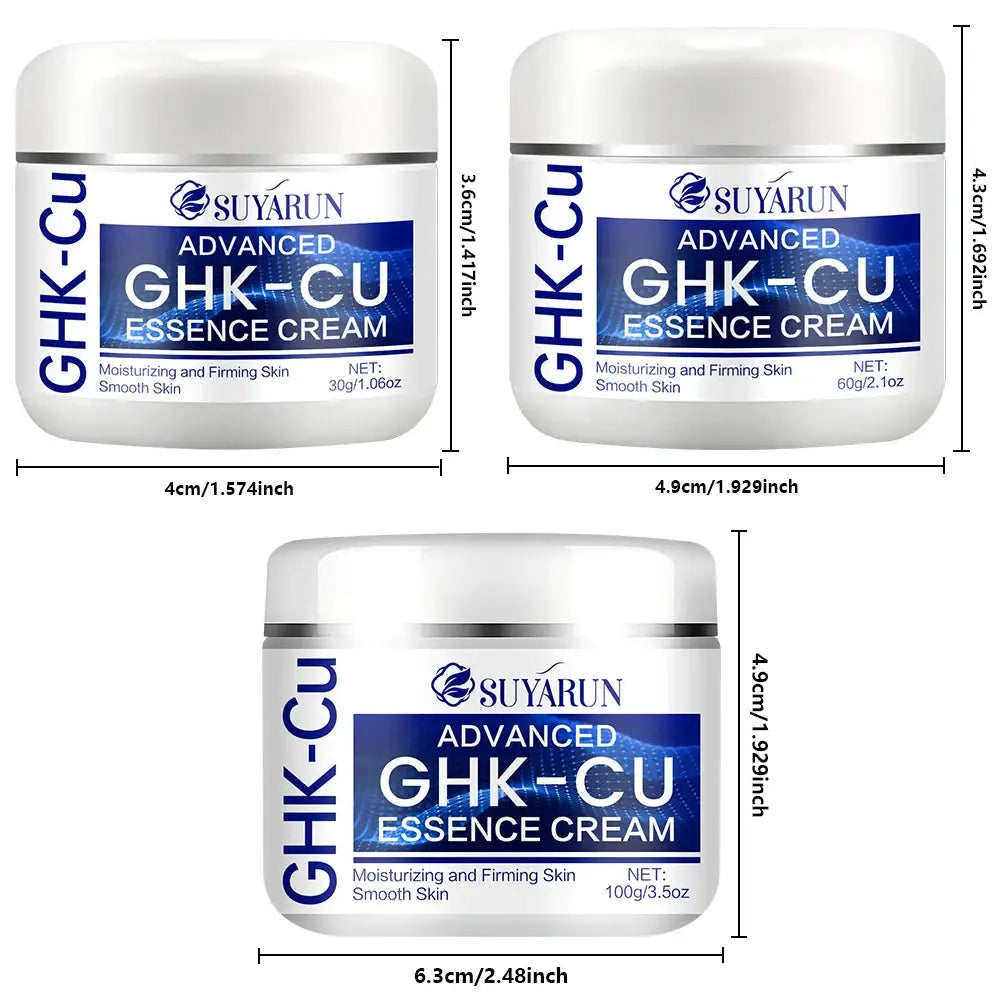 GHK Cu Cream Anti Aging Facial Moisturizer For All Skin Types Firming And Hydrating For Men And Women