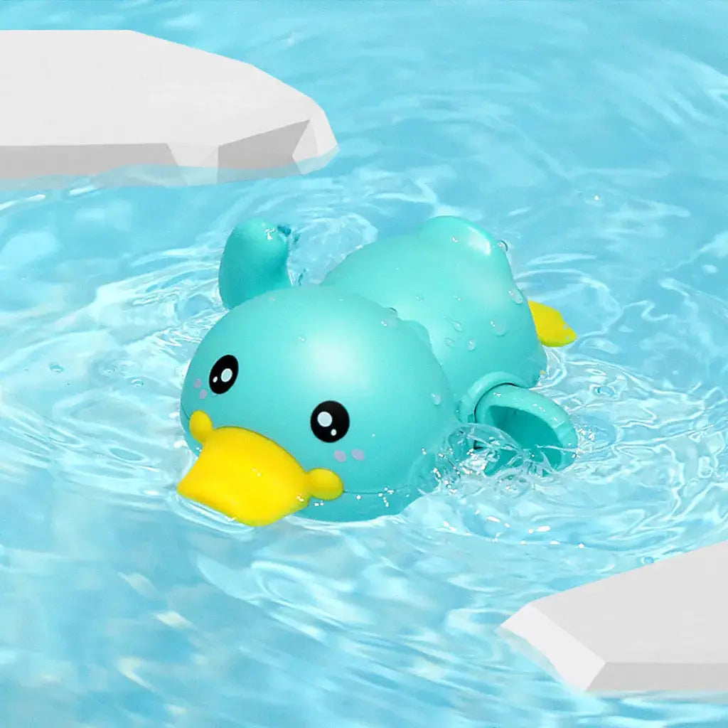 Baby Bath Toys Set Turtle and Whale Clockwork Water Toys Non Toxic for Tub Pool Beach Fun for Kids