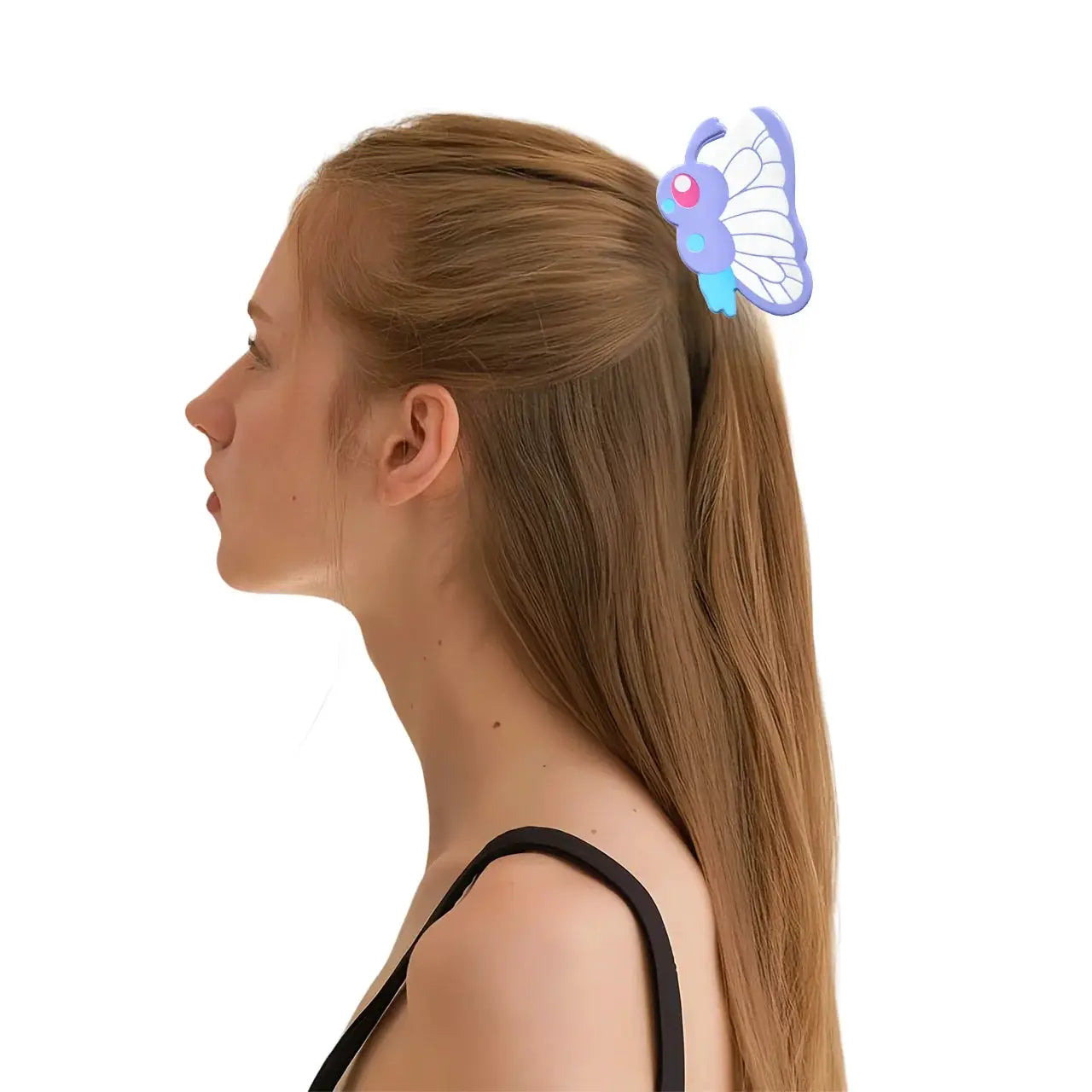 Pokemon Pikachu Hair Claw Clip For Women Cartoon Hair Accessory With Durable Nylon Secure Hold