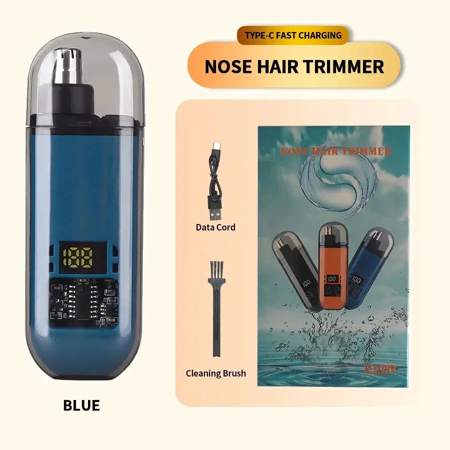 GroomMaster 2 In 1 Electric Ear And Nose Trimmer For Men Portable Painless Grooming 2024