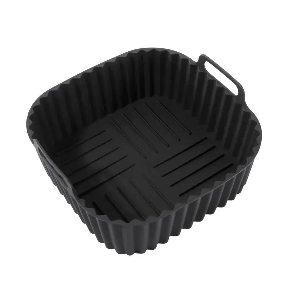 Reusable Silicone Air Fryer Liners Nonstick Basket Mat For 4 To 7 Quart Air Fryer Oven Microwave Baking Accessories