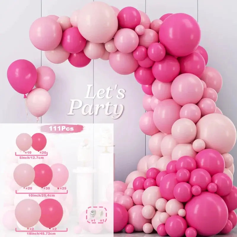 Balloon Garland Arch Kit Birthday Party Decoration Foil Balloons For Baby Shower Weddings And Events