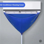 Thickened 100cm PVC Cleaning Cover Bag For Split Air Conditioners With Water Pipe