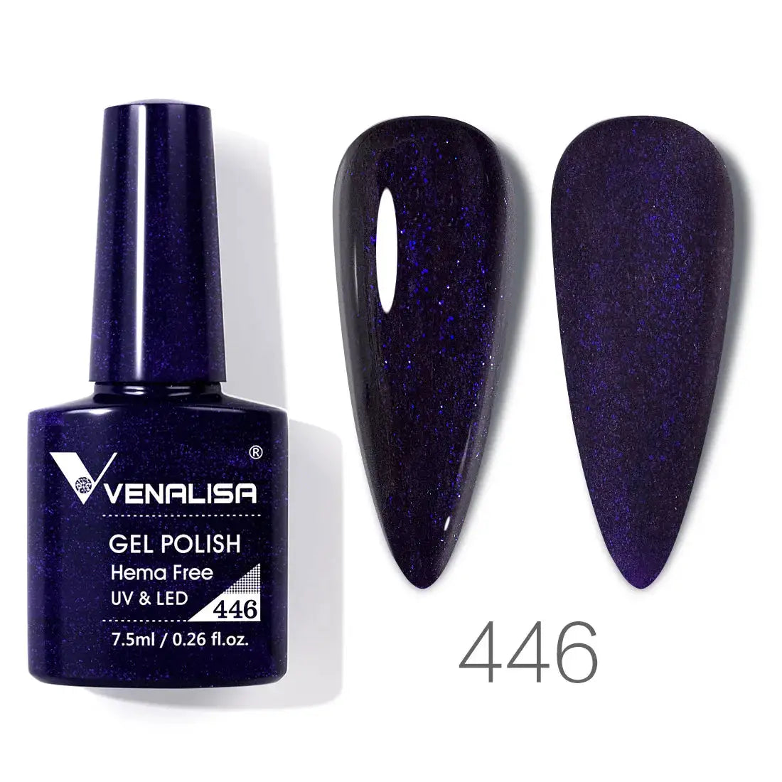 Venalisa 7 5ml Gel Nail Polish Kit 60 Colors Hema Free Milky White Jelly Soak Off UV LED Varnish Full Coverage
