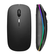 NovaPulse Wireless Gaming Mouse With 2.4GHz Bluetooth Rechargeable Quiet Ergonomic Backlit 1600 DPI For PC And Laptop