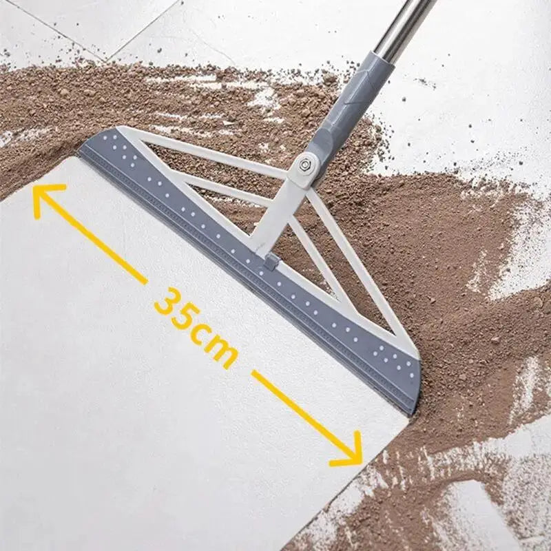 Simples Market 180° rotatable silicone rubber mop with a 35 cm wide squeegee head
