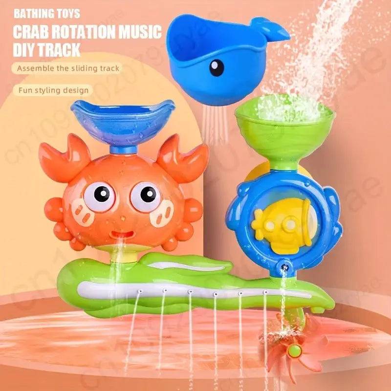 Interactive Suction Cup Bath Toy Set for Kids and Toddlers, Ideal Gift for Halloween and Christmas