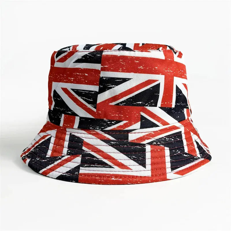 National Flags Reversible Bucket Hat For Men Women Football Fans