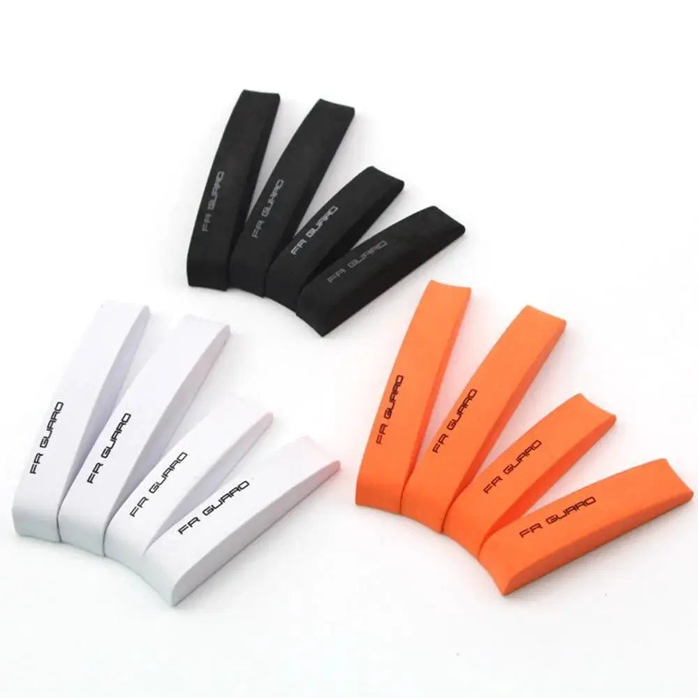 4 Piece Car Door Protector Guard Strips Rubber Bumper Stickers Auto Door Edge Protection Scratch Guard