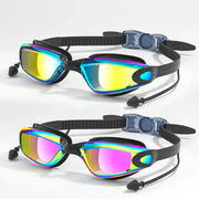 Adult Swimming Goggles HD Clarity Waterproof Anti Fog Unisex Stylish Professional UV Protective