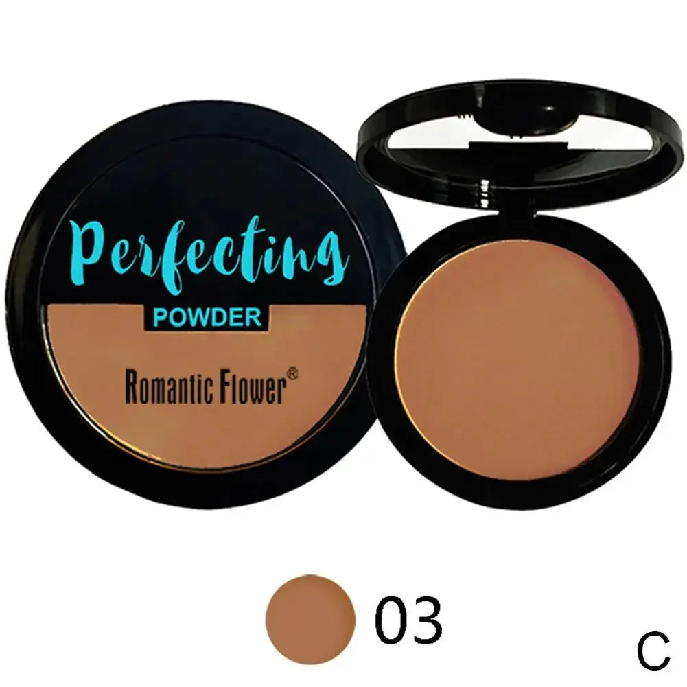 Brand New 4 Colors Dark Skin Pressed Powder Matte Long Lasting Waterproof Makeup Formula