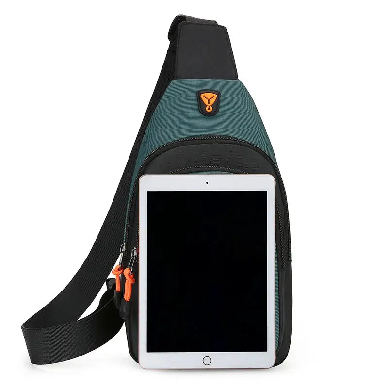 TrailMate Men's Outdoor Shoulder Bag Waterproof Crossbody for Hiking and Travel Gear