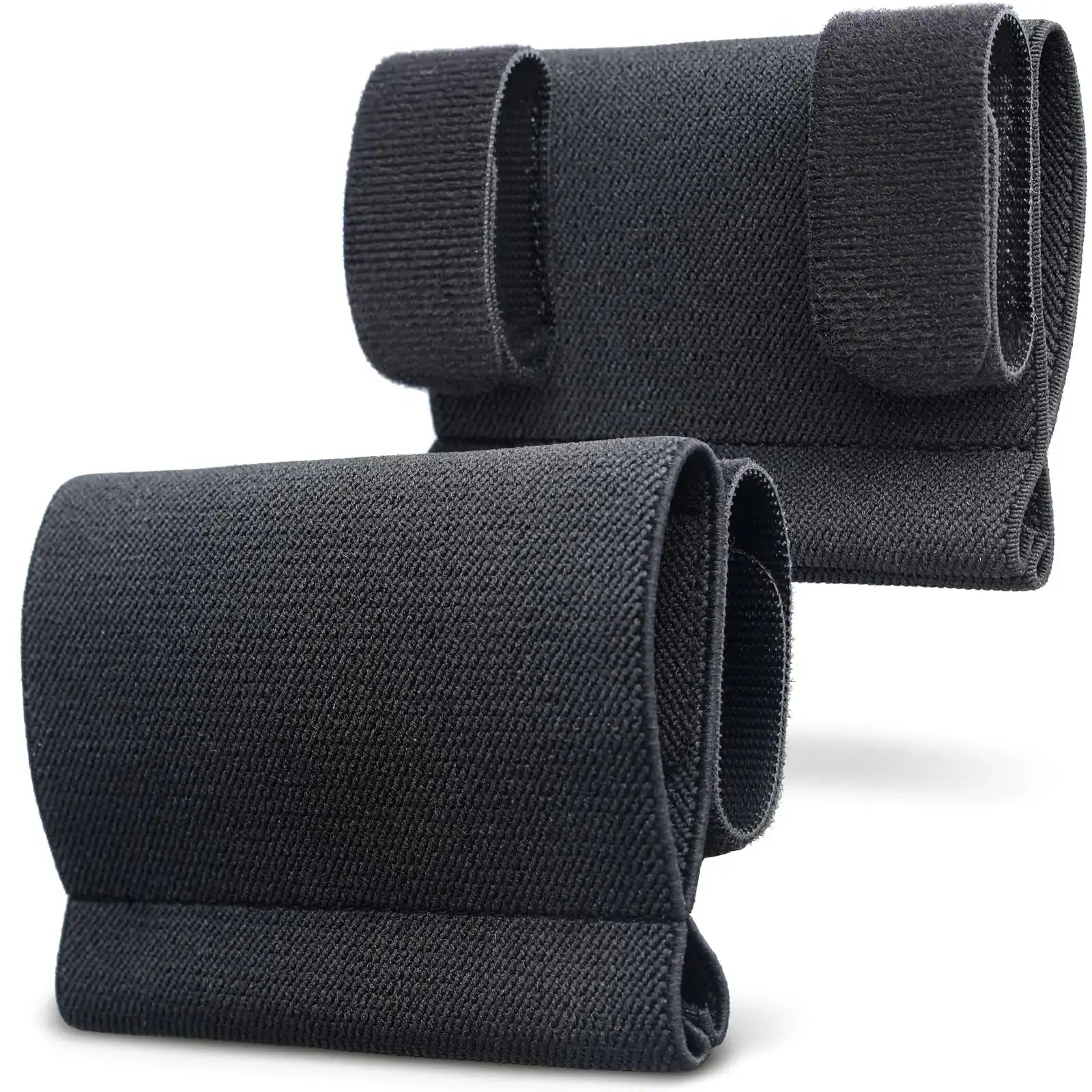 Simples Market black elastic tourniquet holder sleeves; set of three tactical retention bands for belt