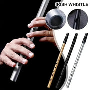 Miwayer Authentic Irish Tin Penny Whistle In C D Key With 6 Holes For Traditional Irish Music Instrument