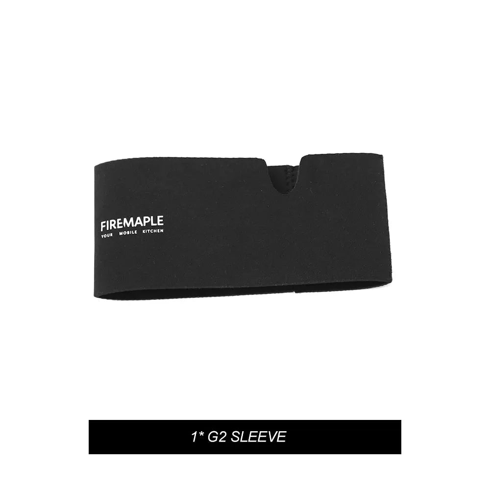 FireMaple G2 sleeve, black neoprene case for G2 Petrel ultralight pot