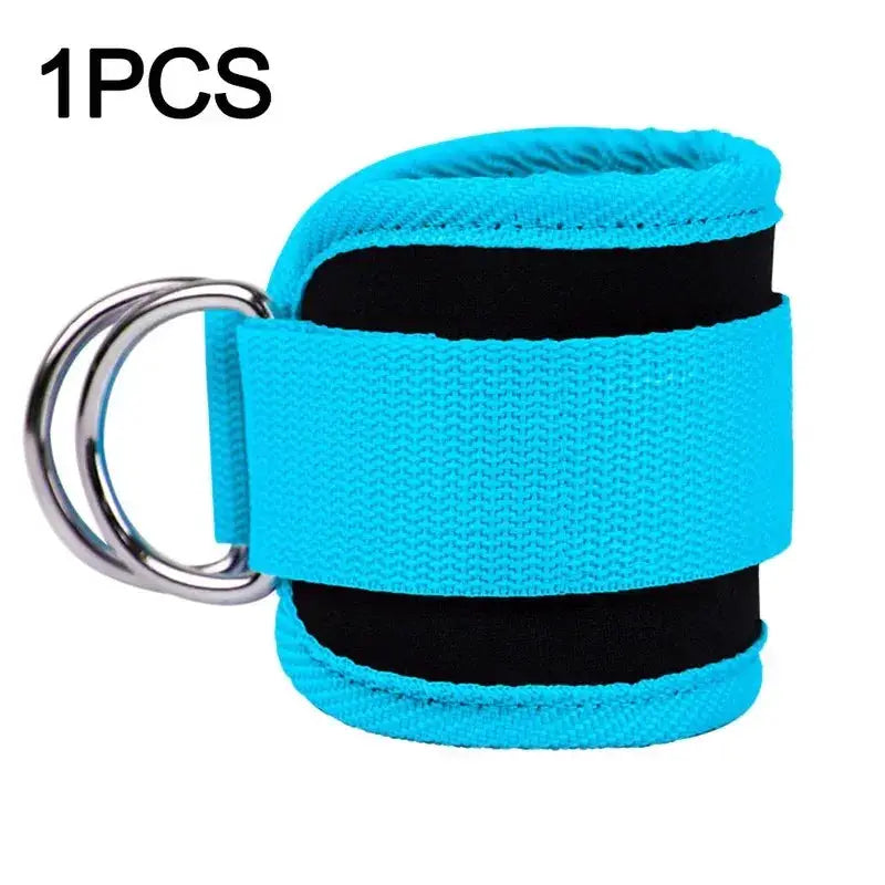 FlexFit Ankle Strap Resistance Bands Set For Hip Strength And Glute Toning At Gym And Home Workouts