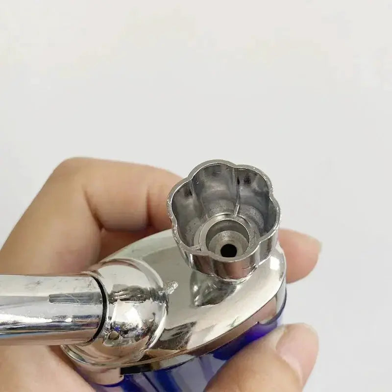 Complete Set Cleanable Acrylic Smoking Pipe With Microfilter System To Reduce Tar And Nicotine For Cleaner Smoke
