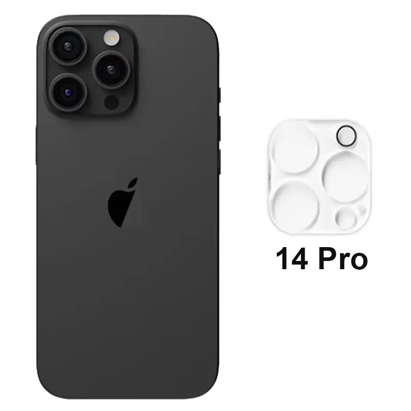 4-pack camera lens protectors for iPhone 14 Pro, tempered glass by Simples Market