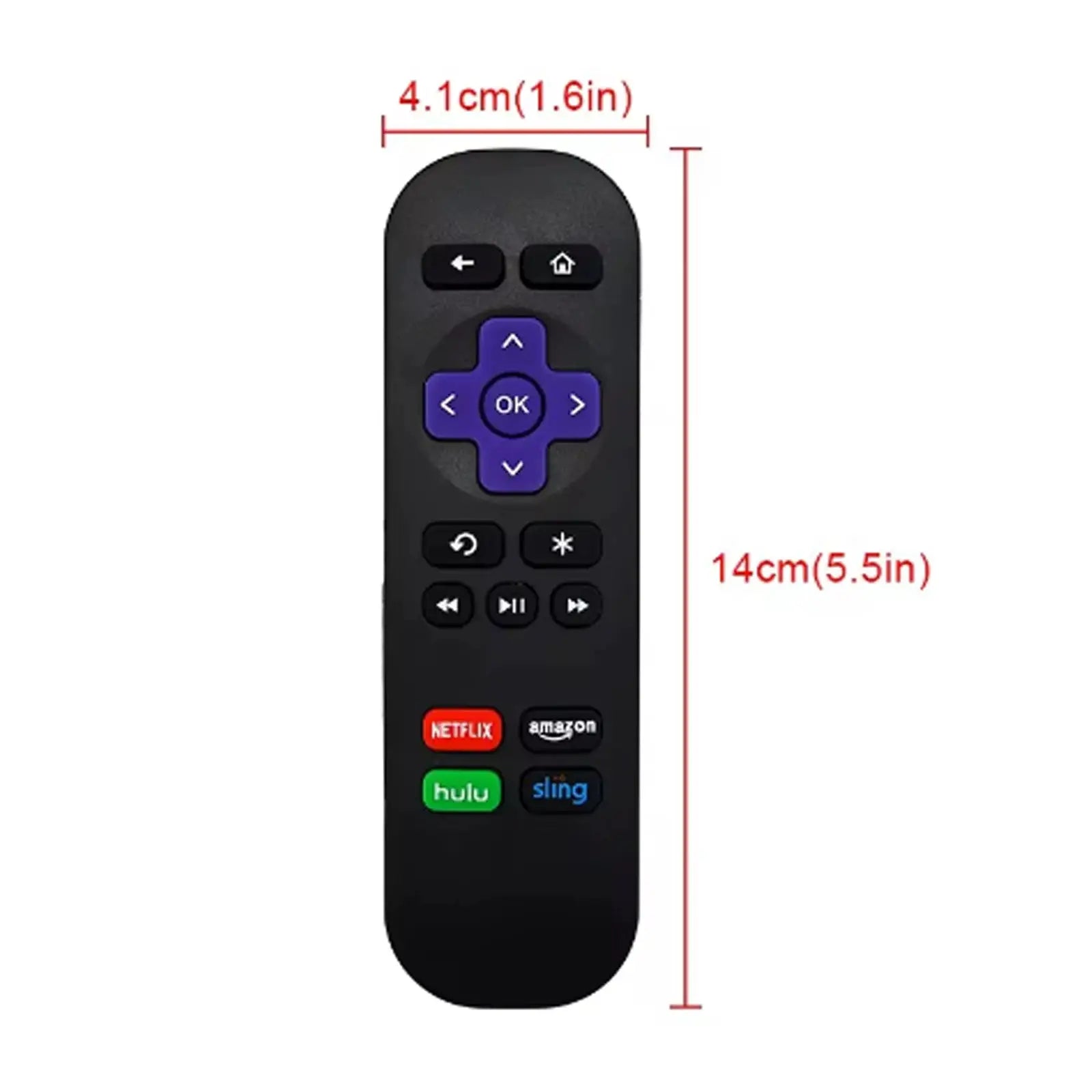 Rc680 Remote Control for Roku Express Premiere Box and Play Models 1 2 3 4 Not for Stick or TV