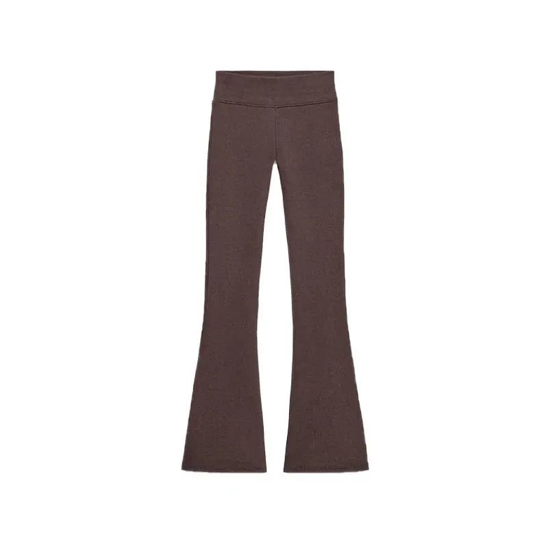 ChicNest Women's Casual Solid Coat and Pant Set With Zipper Lapel Jacket and Long Slim Trousers