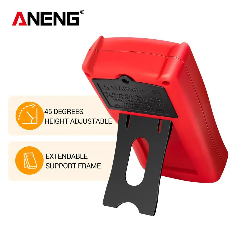 ANENG DM850 Digital Multimeter 1999 Counts Auto Range AC DC Voltage Ohm Current Ammeter Tester Tool
