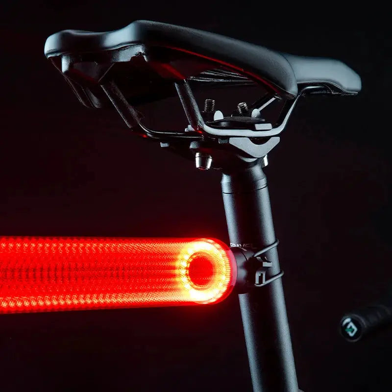 Rockbros Smart Bike Tail Light IPX6 Waterproof Rear Light for Night Riding Type C Rechargeable