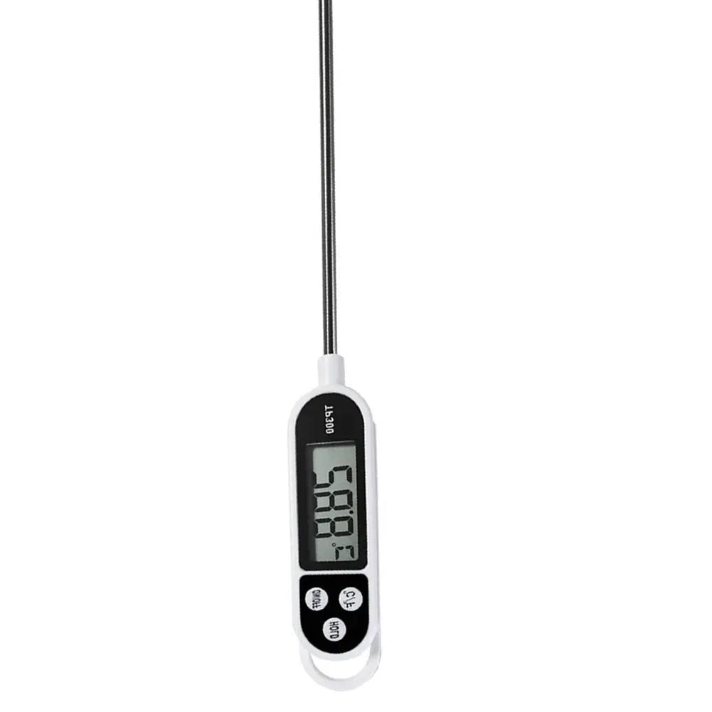 TP300 Electronic Food Thermometer Instant Read Digital Meat Thermometer LCD Display for Meat Cooking BBQ Milk