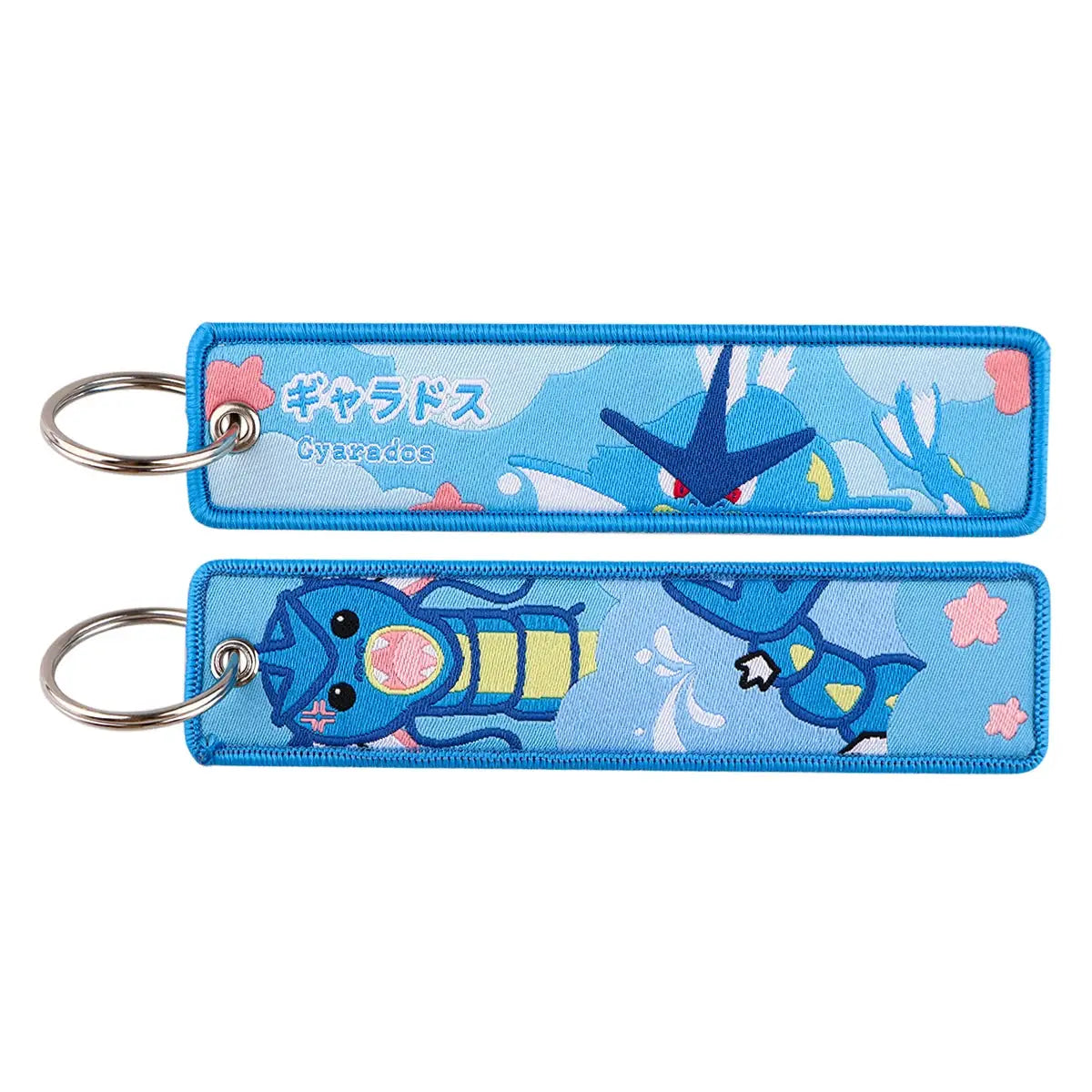 Gengar and Mewtwo Anime Keychain Zinc Alloy Double Sided Key Tag for Keys Car Motorcycle Gift for Men Women