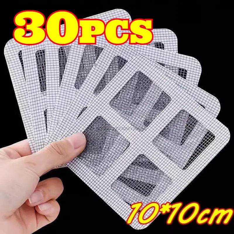 5 To 20 Pack Disposable Floor Drain Sticker Hair Catcher Shower Drain Sink Bathtub Mesh Filter