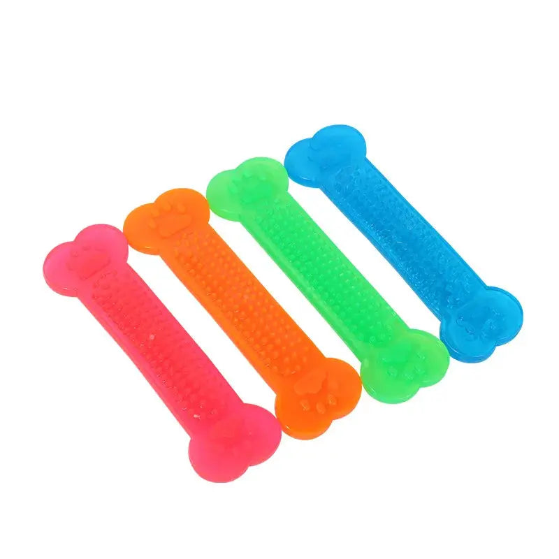 Durable Rubber Bone Chew Toy For Aggressive Chewers With Dental Benefits For Dogs And Puppies Pet Accessories