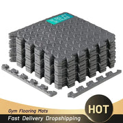 4 To 20 Pieces Puzzle Fitness Mat EVA Interlocking Foam Floor Tiles For Home Gym Non Slip Floor Mat For Kids