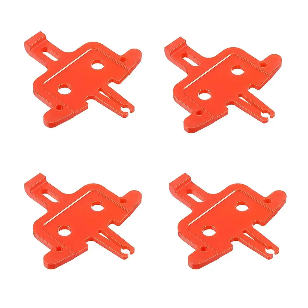 Pack of 4 Bicycle Brake Spacer Discs for Hydraulic Disc Brakes Mountain Bike Professional Portable Outdoor Cycling Parts