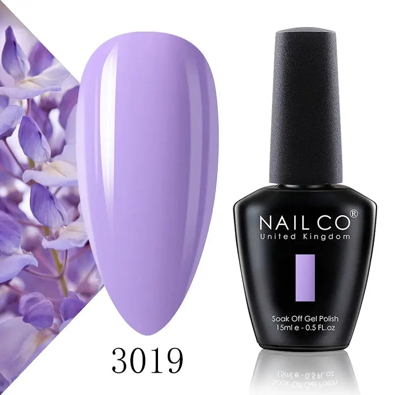 Nailco 131 Colors Gel Nail Polish LED Gel 15ml Vibrant Long Lasting Hybrid Varnish For Manicure
