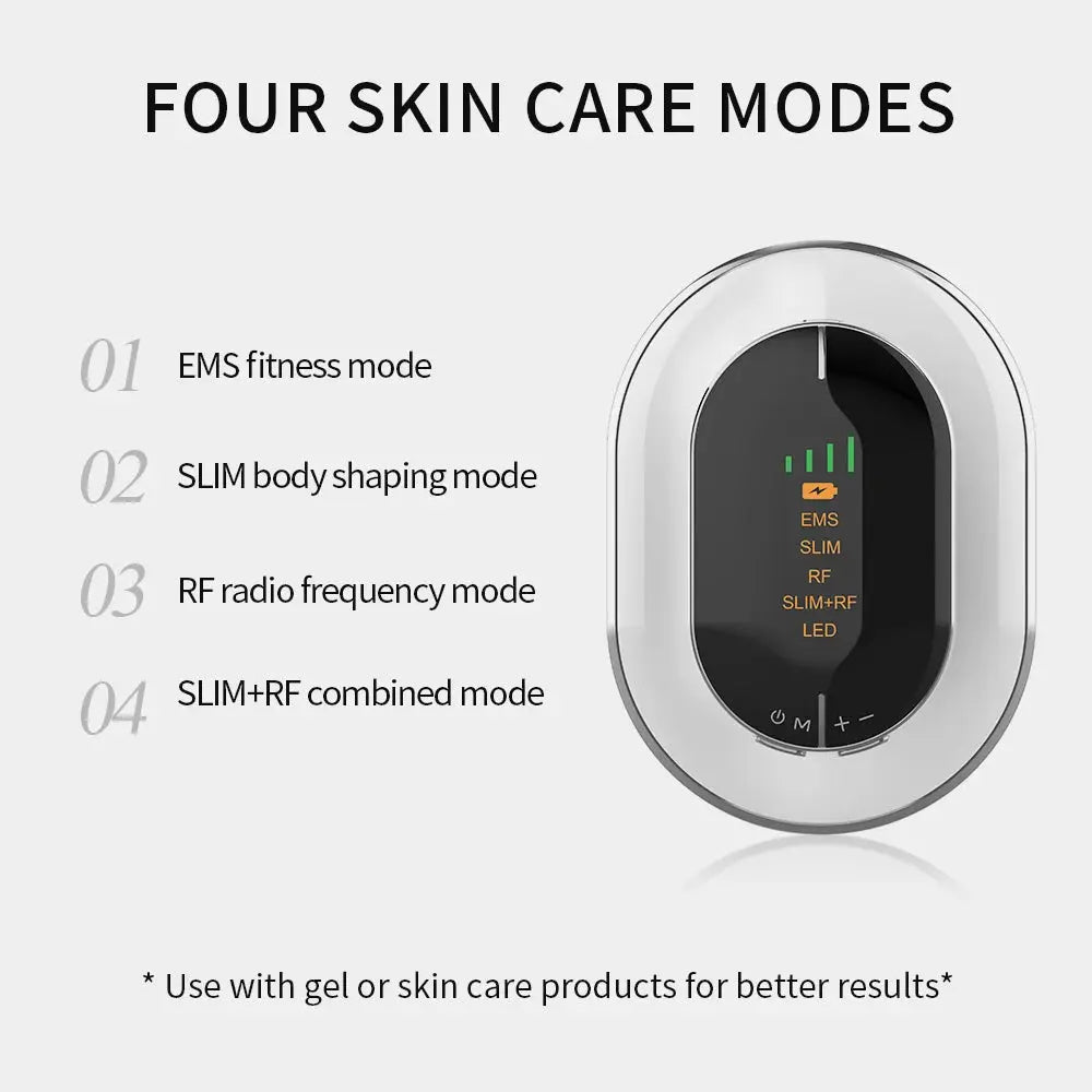 Simples Market cordless body slimming massager handheld with LED indicator and four modes.