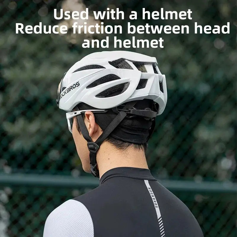 RockBros Cycling Cap Breathable Quick Drying Inner Cap UPF 50 Sun Protection for Running Cycling and Motorcycle Hats