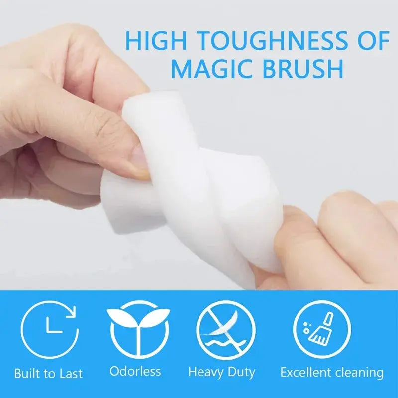 EcoNova Melamine Magic Sponge Eraser Reusable Scouring Pad For Tough Stains Kitchen Bathroom Office Cleaner