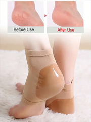 High Elastic Crack Proof Socks Cover For Moisturizing Heels Silicone Heel Socks For Dry Cracked Skin And Callus Repair