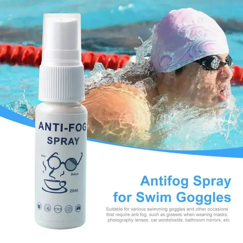 OptiClear 20ml Anti Fog Spray For Glasses And Windshields Instant Fog Prevention Streak Free Long Lasting Vision
