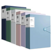 Simples Market 6-pack of 40-pocket portfolio binders in assorted colors