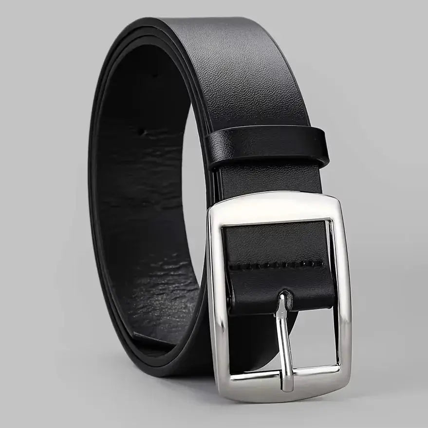 Designer PU Leather Belt Unisex For Men And Women With Metal Pin Buckle Premium High Quality