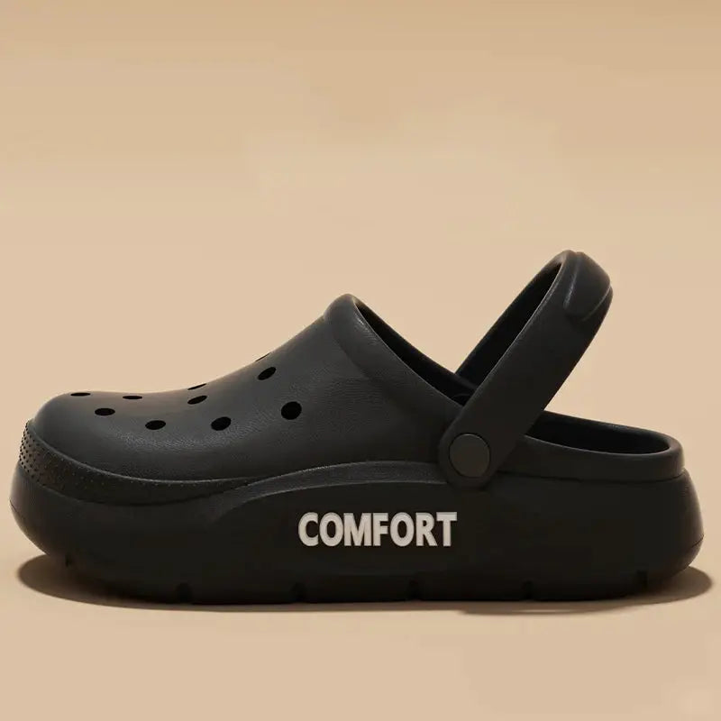EverComfort Unisex EVA Slippers With Anti Slip Hollow Toe Design And Thick Non Slip Sole For Indoor Outdoor Use