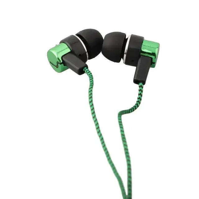 NovaSound 3.5mm In-Ear Wired Headphones With Superb Bass Stereo Sound Noise Isolation And Comfortable Fit